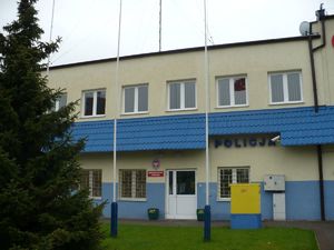 Siedziba Komisariatu Policji w Kruszwicy.