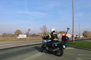 Do działań ruszyły motocykle.