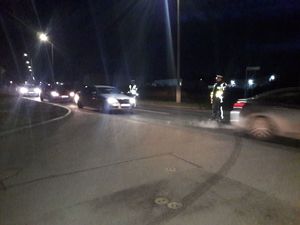 Poranne działania na drogach