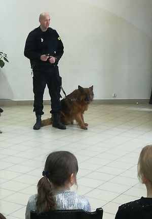 Na zajęciach z dziećmi