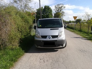 Zatrzymany pojazd Renault
