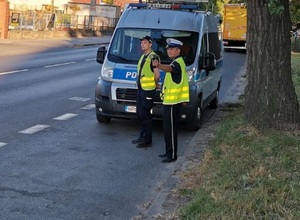 Patrol działa na drodze