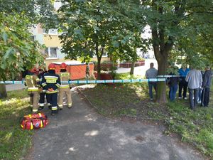 Służby na miejscu interwencji