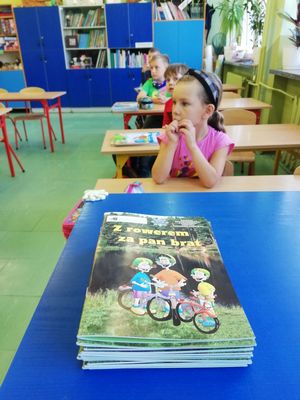 Pomocne okazały się książeczki edukacyjne