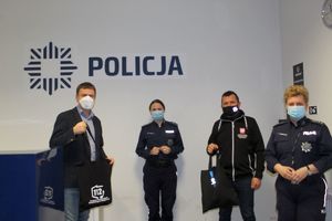 Na zdjęciu organizatorzy konkursu