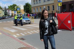 świadek zdarzenia mówi o wypadku
