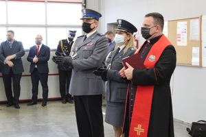 Strażacka zbiórka z udziałem gości i służb#9