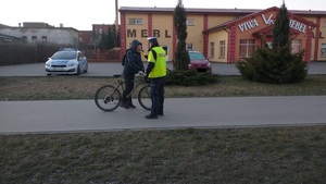 kontrola jadących jednośladami