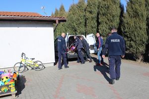 Spotkanie policjantów i darczyńców z Ukrainkami#1