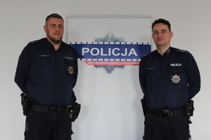 dzielnicowi na wspólnym zdjęciu