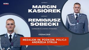 Odznaczeni policjanci i ich wizerunek