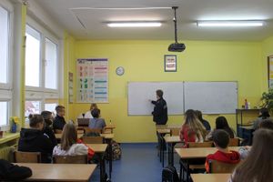 edukacja w klasie przed feriami