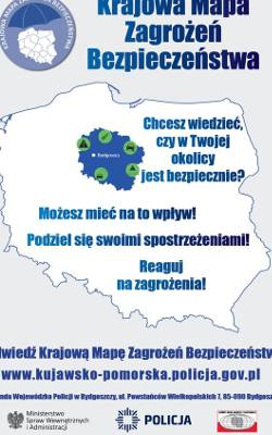 skan folderu promującego mapę