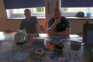 policjanci na spotkaniu