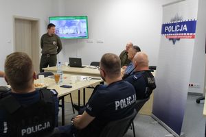 Policjanci i Państwowa Straż Łowiecka na wspólnym szkoleniu#2