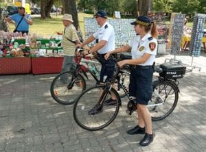 patrol na rowerach