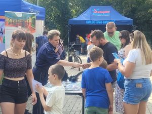 Festyny pod hasłem Jedziemy bezpiecznie, żyjemy ekologicznie i z promocją wstąpienia do służby#14