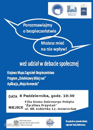 plakat debaty
