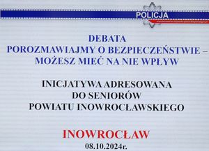 wszystkie zdjęcia debata w Inowrocławiu z seniorami