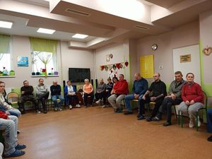 spotkanie z uczestnikami zajęć w placówce