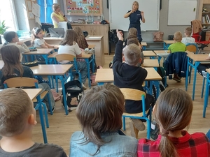 policjantka w klasie