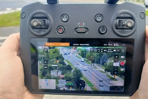 wszystkie zdjęcia działania policji z użyciem drona