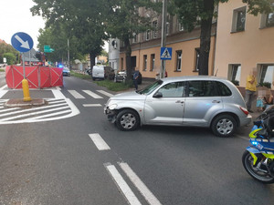 wypadek ulica Toruńska w Inowrocławiu