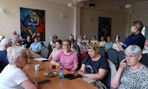 Policjantka edukuje Seniorów