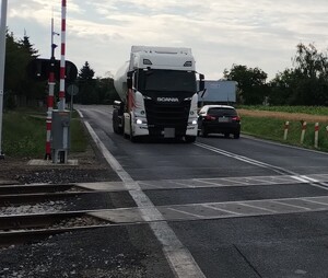 Działania profilaktyczne na przejeździe kolejowym