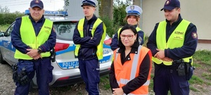 Działania profilaktyczne na przejeździe kolejowym