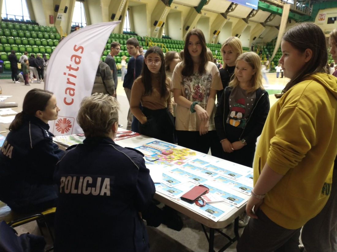 Podziękowania Dla Wolontariuszy Na Sportowo I Edukacyjnie Wiadomości Kpp W Inowrocławiu 7624